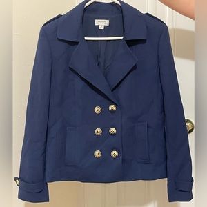 Women’s Tahari navy coat size 14